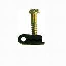 RG6, RG59 and coax cable Clips with screw