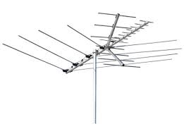 Channel Master 3016 Low and High VHF, UHF and FM Yagi HD TV antenna for OTA